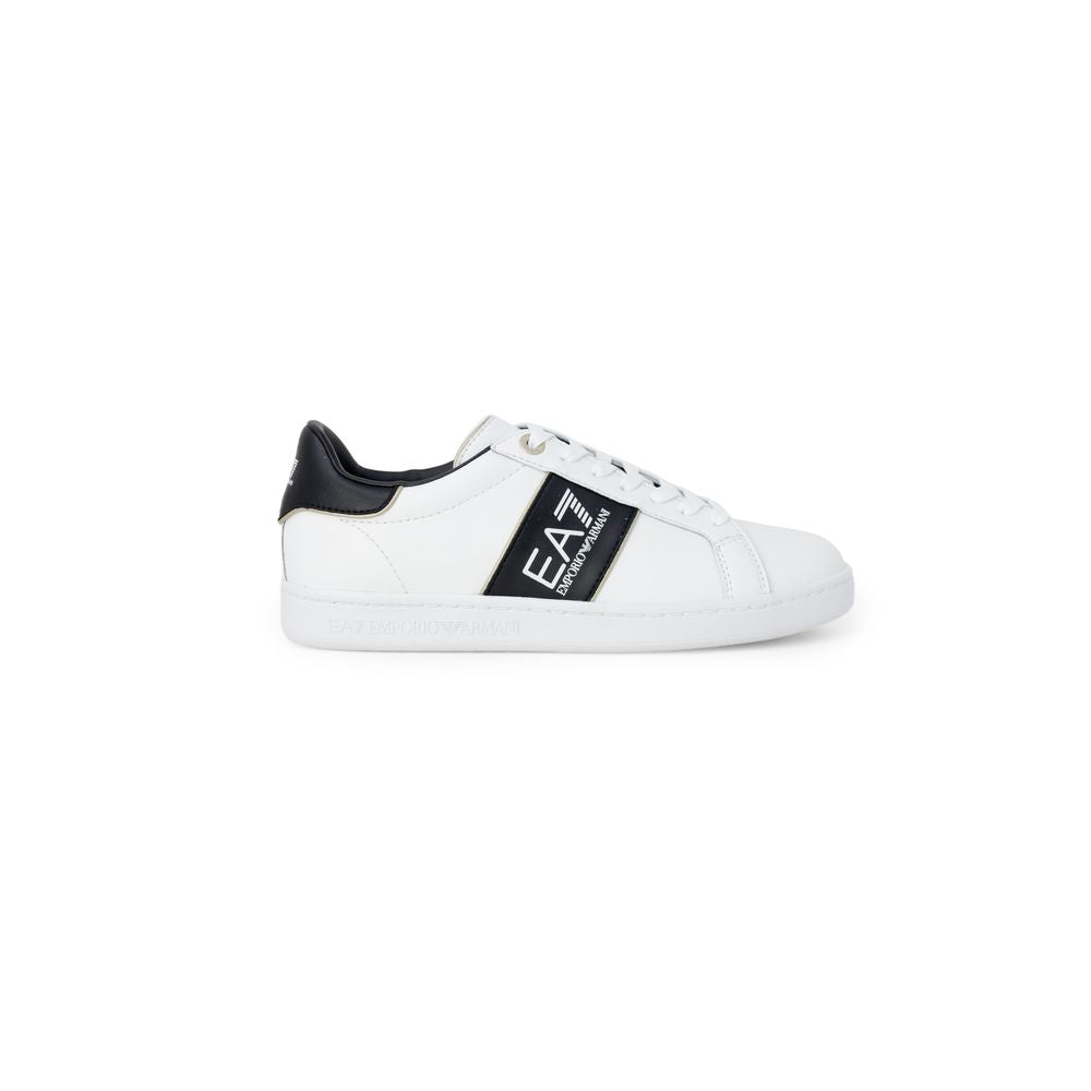 EA7 Emporio Armani White Leather Sneaker