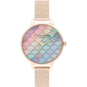 Olivia Burton Multicolor Stainless Steel Dress Watch