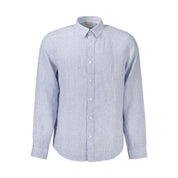 Guess Jeans Blue Linen Shirt