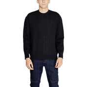 Armani Exchange Black Cotton T-Shirt