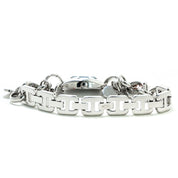 Chronotech Silver Stainless Steel Watch