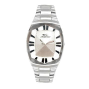 Chronotech Silver Stainless Steel Watch