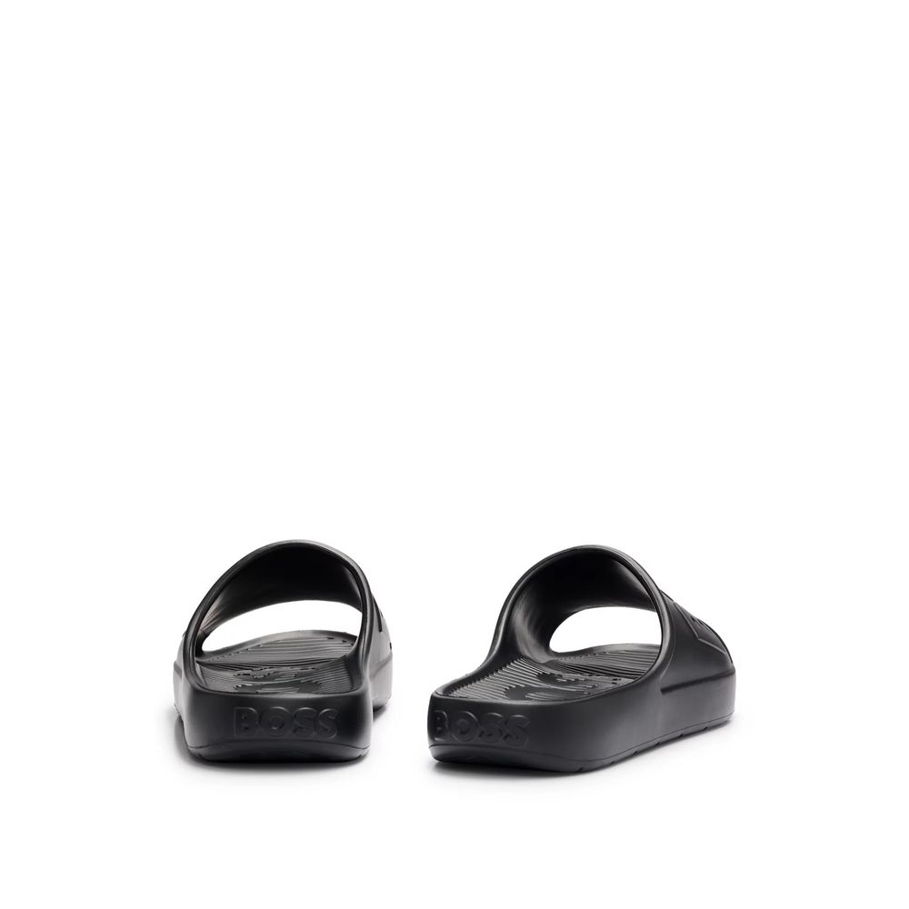 Hugo Boss Black Rubber Sandal