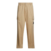 Calvin Klein Jeans Beige Cotton Rigenerato Jeans & Pant