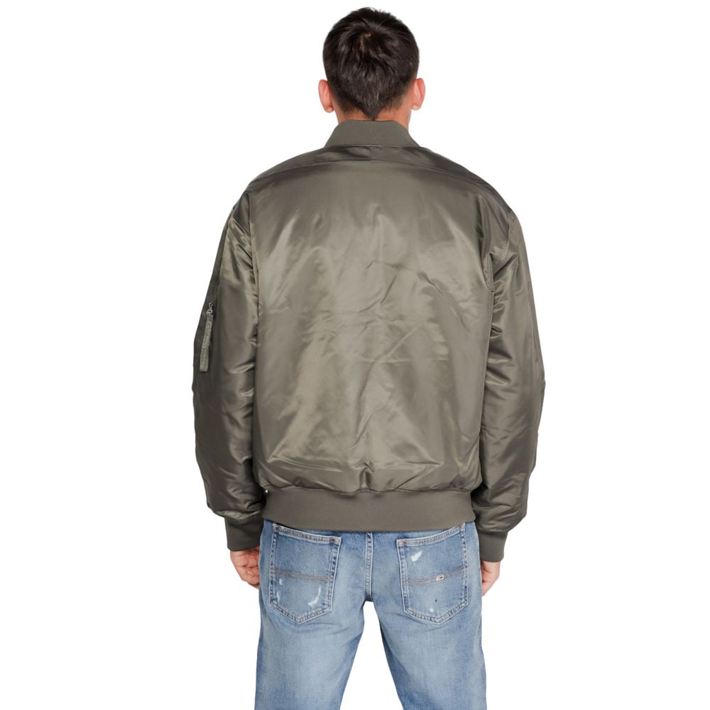 Calvin Klein Jeans Gray Polyamide Jacket