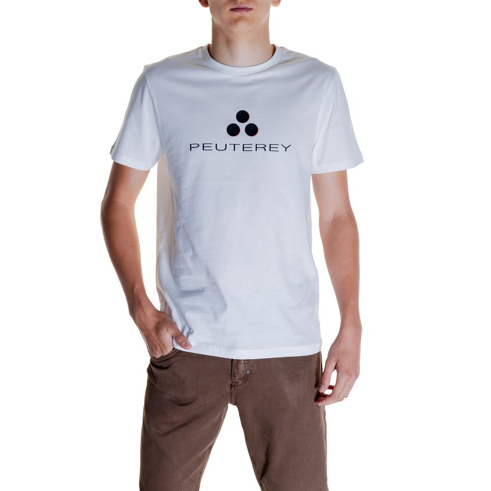 Peuterey White Cotton T-Shirt