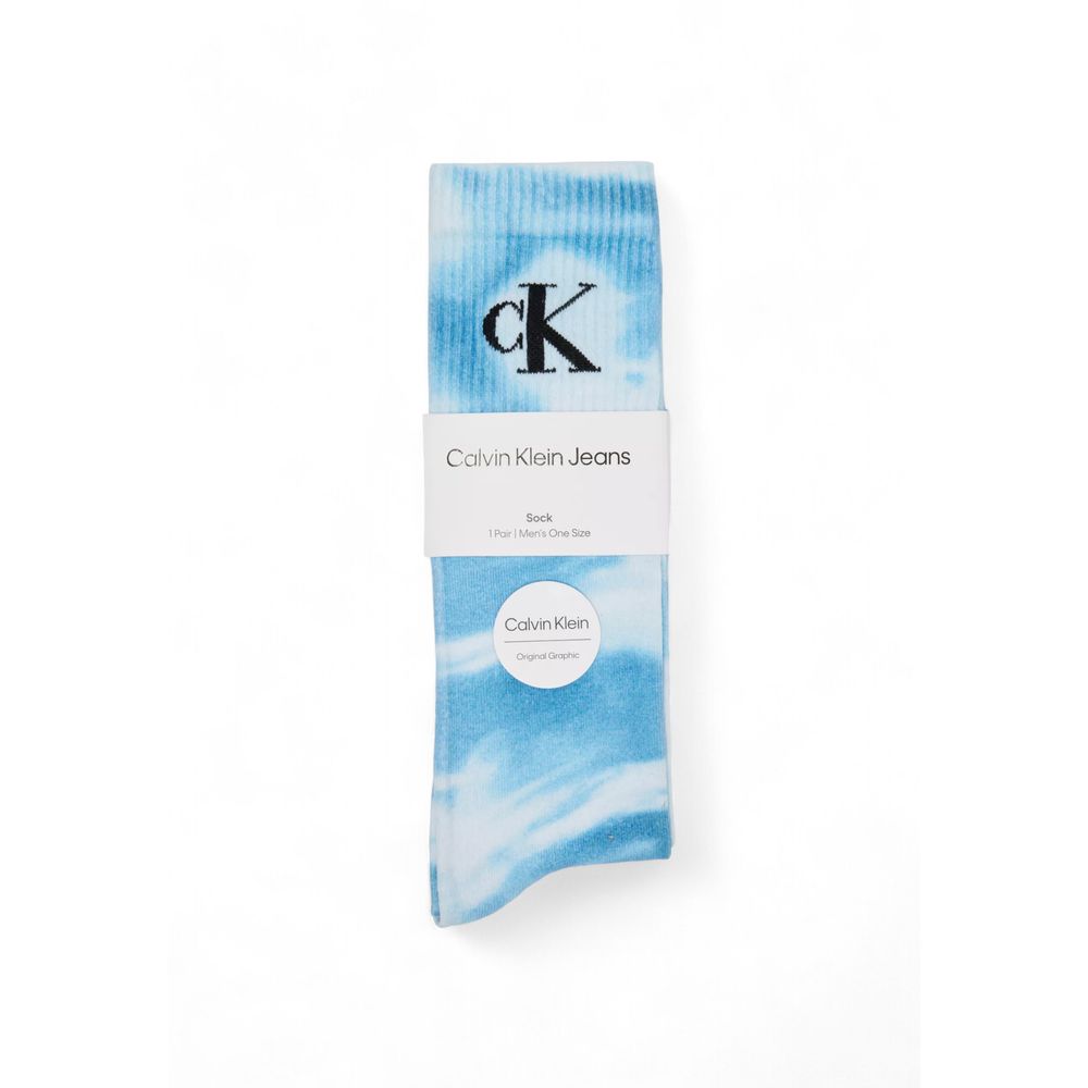 Calvin Klein Blue Cotton Sock