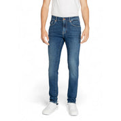 Gas Blue Cotton Jeans & Pant