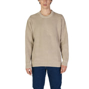 Gas Beige Cotton Sweater