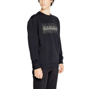 Napapijri Black Cotton Sweater