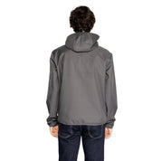 Napapijri Gray Polyester Jacket