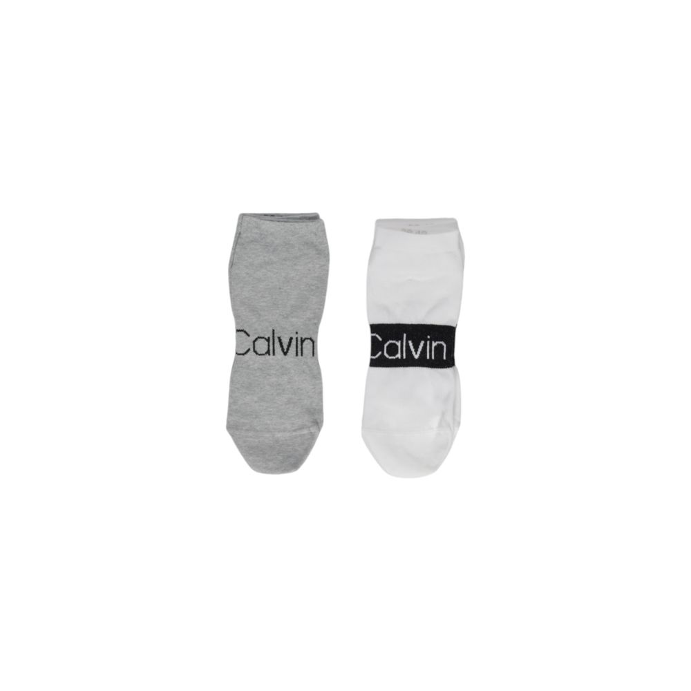 Calvin Klein White Cotton Sock