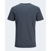 Jack Jones Light Blue Flamed Cotton T-Shirt