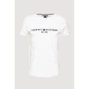 Tommy Hilfiger Cream Cotton T-Shirt