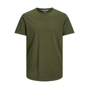 Jack Jones Green Organic Cotton T-Shirt