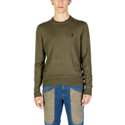 U.S. POLO ASSN. Green Viscose Sweater