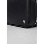 Tommy Hilfiger Black Leather Luggage And Travel