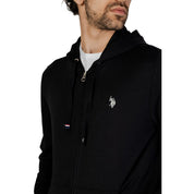 U.S. POLO ASSN. Black Cotton Sweater