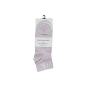 Calvin Klein Jeans Purple Cotton Sock