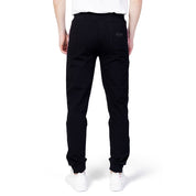 Moschino Black Cotton Jeans & Pant