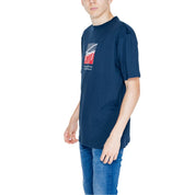 Tommy Hilfiger Jeans Blue Cotton Rigenerato T-Shirt