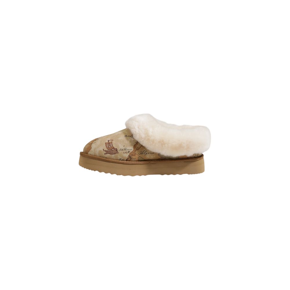 Alviero Martini Prima Classe Beige Fabric Ankle