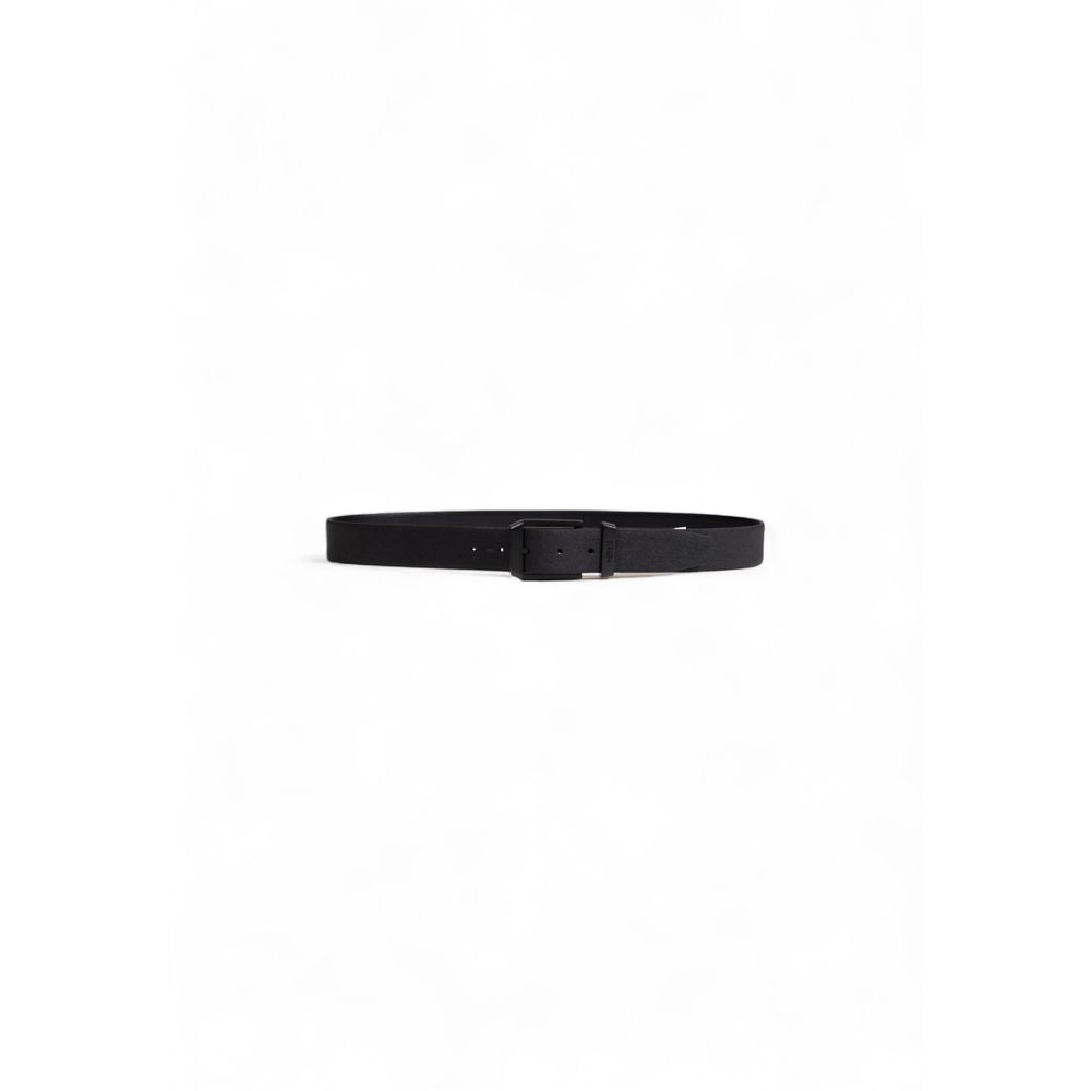 Antony Morato Black Leather Belt