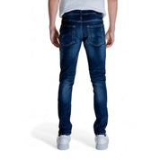 Antony Morato Blue Cotton Jeans & Pant