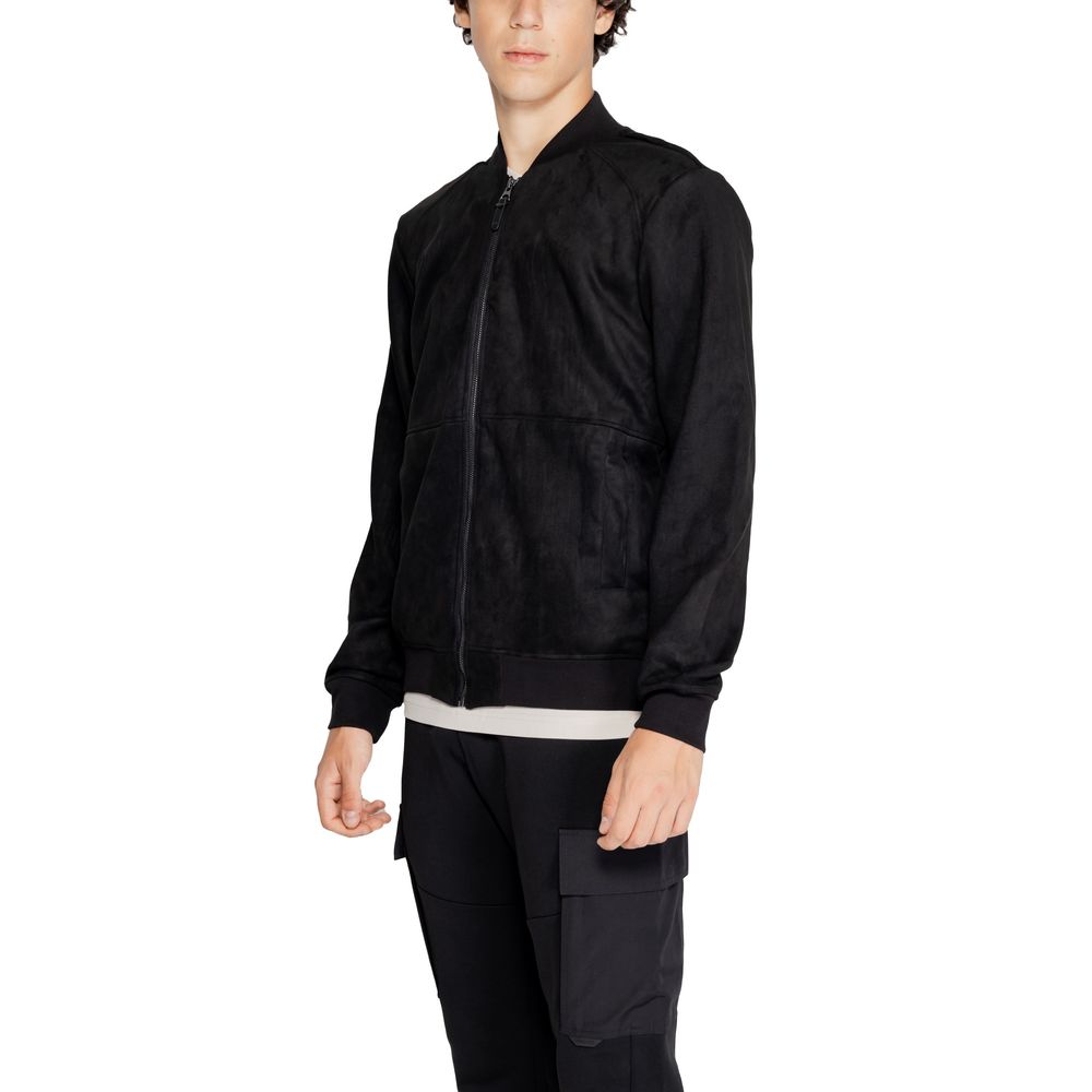 Antony Morato Black Polyester Jacket