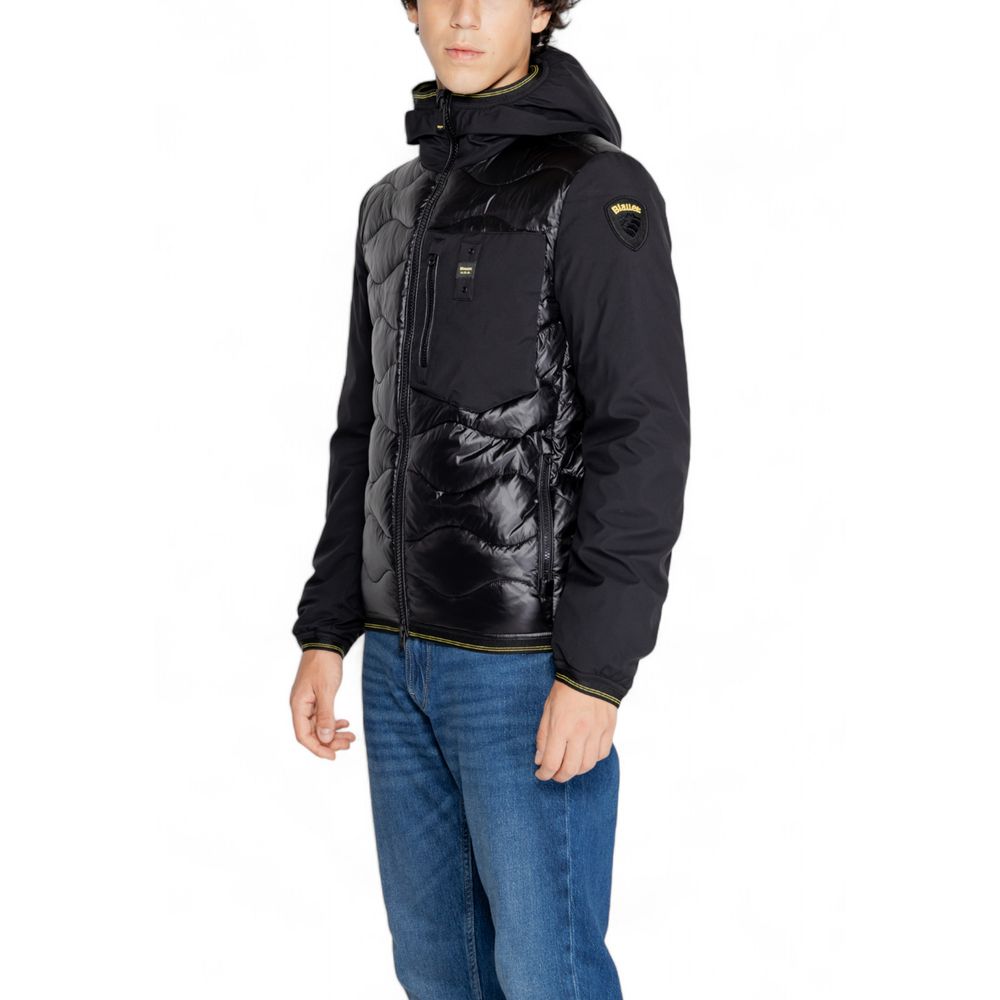 Blauer Black Polyamide Jacket