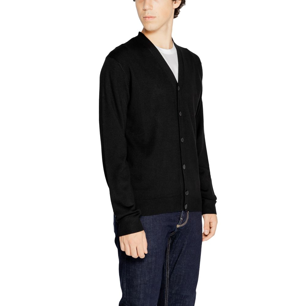 Hamaki-Ho Black Viscose Cardigan