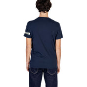 Emporio Armani Underwear Blue Cotton T-Shirt