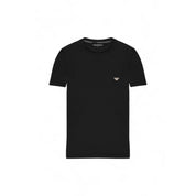 Emporio Armani Underwear Black Cotton T-Shirt