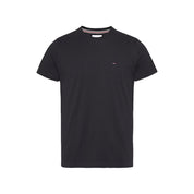 Tommy Hilfiger Jeans Black Cotton T-Shirt