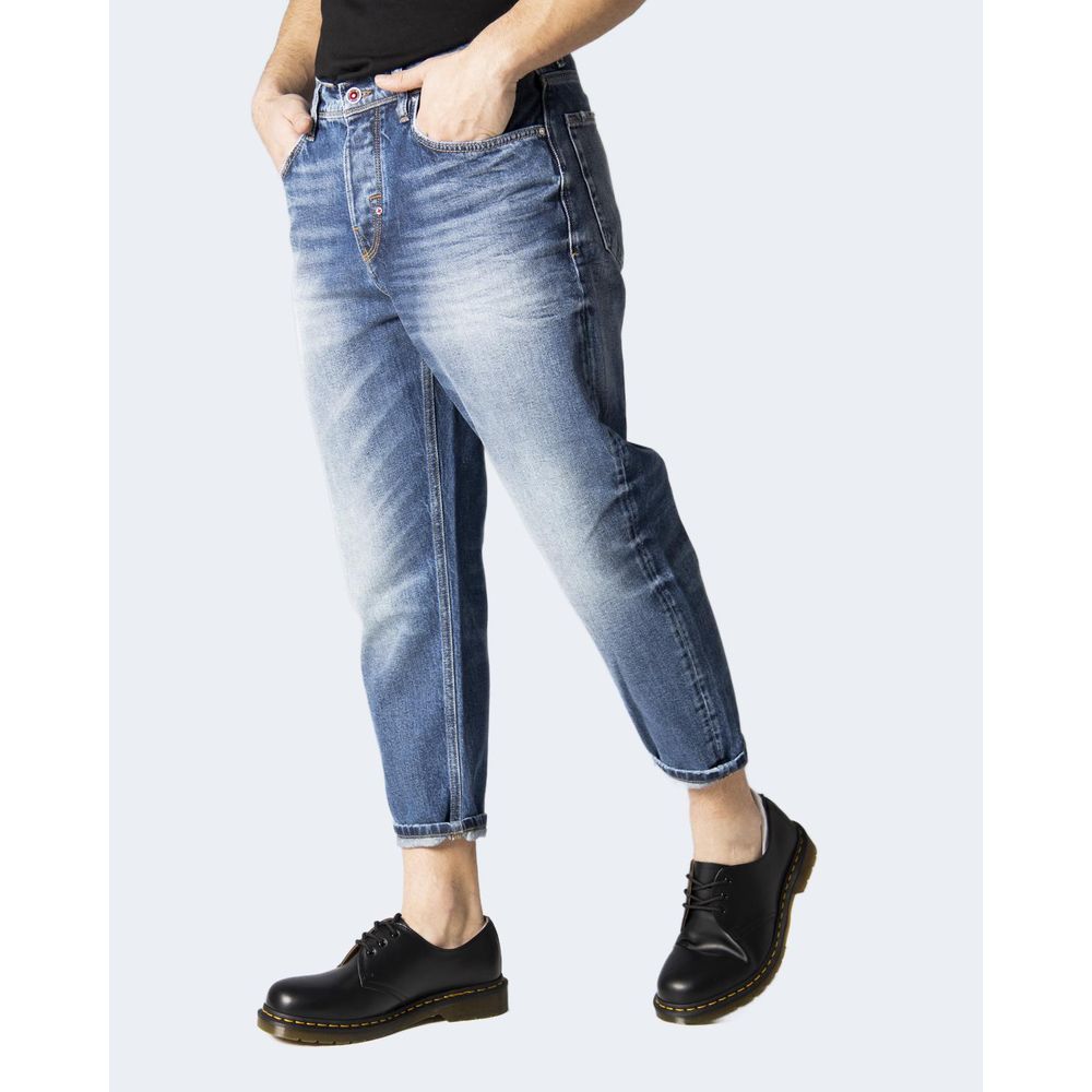 Antony Morato Blue Cotton Jeans & Pant