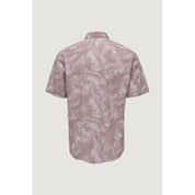 Only & Sons Purple Cotton Shirt