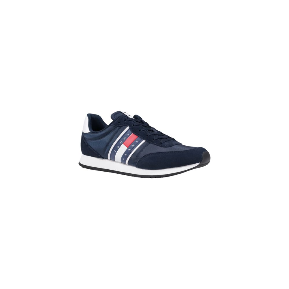 Tommy Hilfiger Jeans Blue Recycled Polyester Sneaker