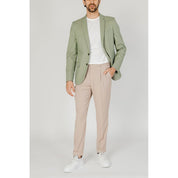 Antony Morato Green Cotton Suit