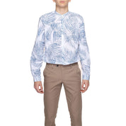 Antony Morato Blue Cotton Shirt