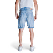 Antony Morato Light Blue Cotton Short