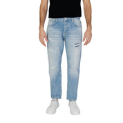 Antony Morato Light Blue Cotton Jeans & Pant