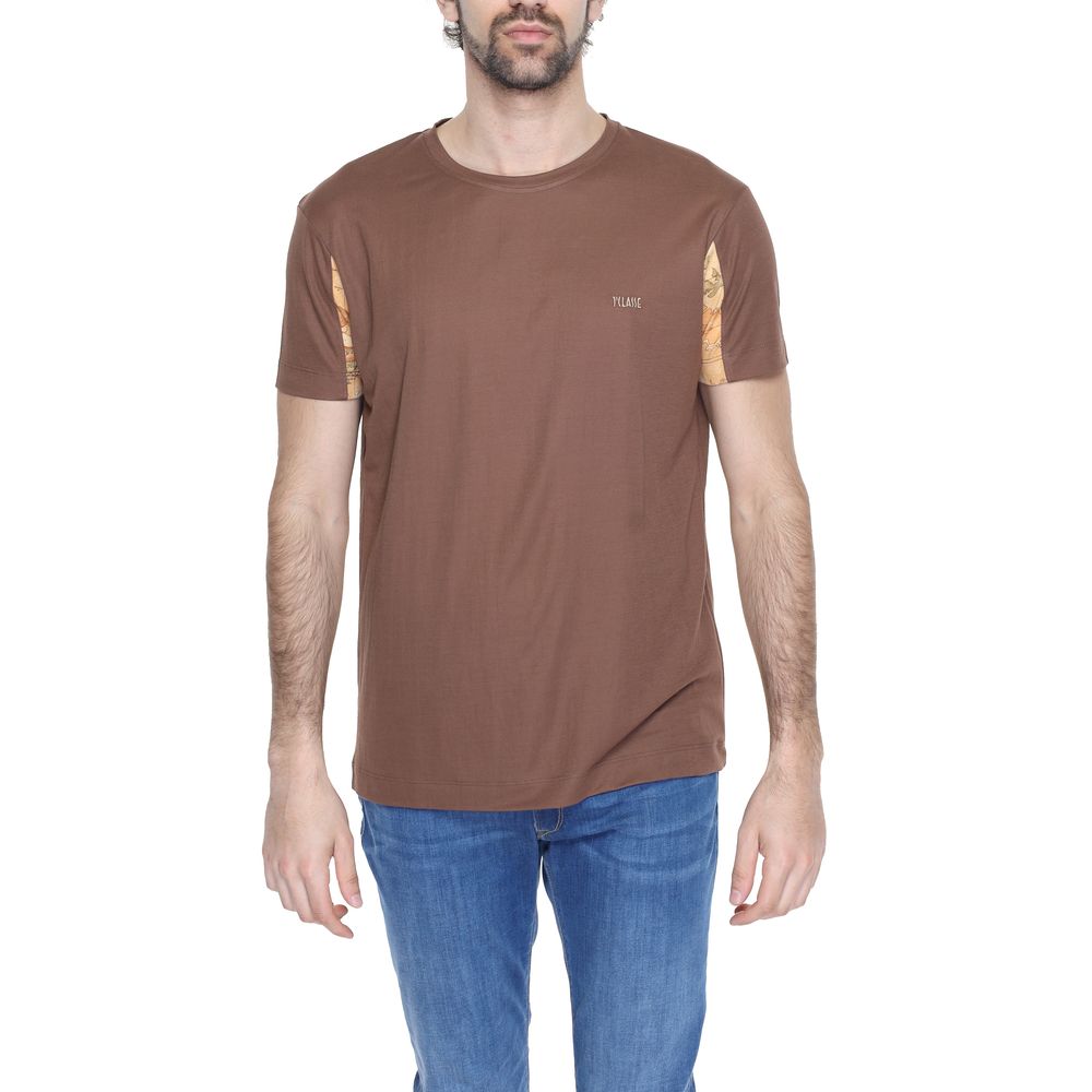 Alviero Martini Prima Classe Brown Viscose T-Shirt