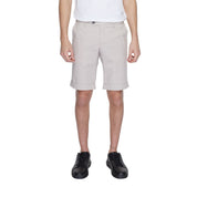 Alviero Martini Prima Classe Beige Cotton Short