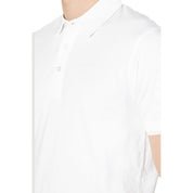 Hamaki-Ho White Cotton Polo Shirt