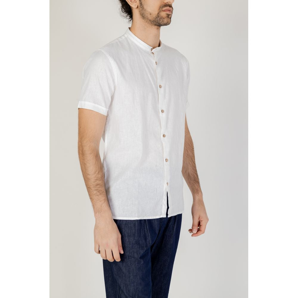 Hamaki-Ho White Linen Shirt