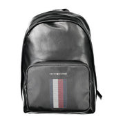 Tommy Hilfiger Black Polyester Backpack