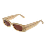 GCDS Cream Unisex Sunglasses