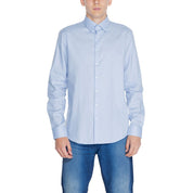 Calvin Klein Blue Cotton Shirt