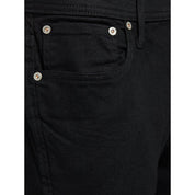 Jack Jones Black Cotton Jeans & Pant