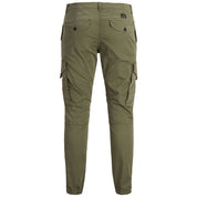 Jack Jones Green Cotton Jeans & Pant